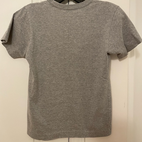 Comme des Garcon PLAY gold heart tshirt / grey - Picture 6 of 8